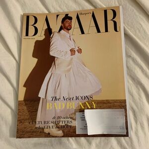 Bad Bunny Harper’s Bazaar Magazine September 2022